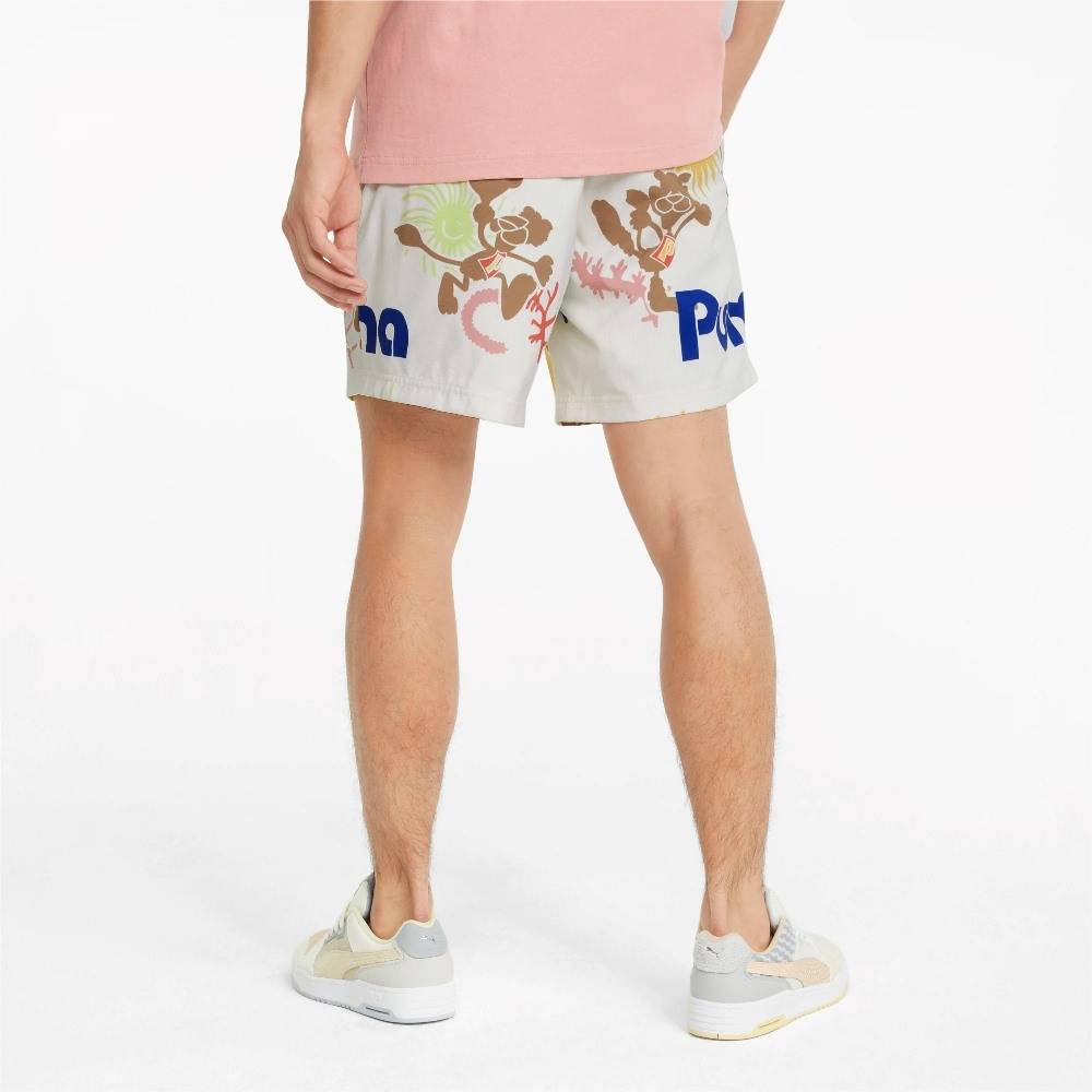 PUMA ADVENTURE PLANET ALL OVER PRINT BOARD SHORT