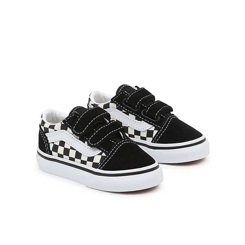 VANS INFANT PRIMARY CHECK OLD SKOOL V SHOES