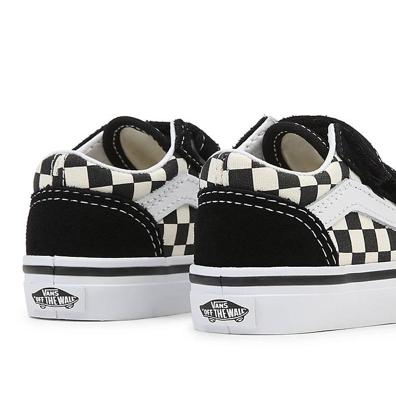 VANS INFANT PRIMARY CHECK OLD SKOOL V SHOES