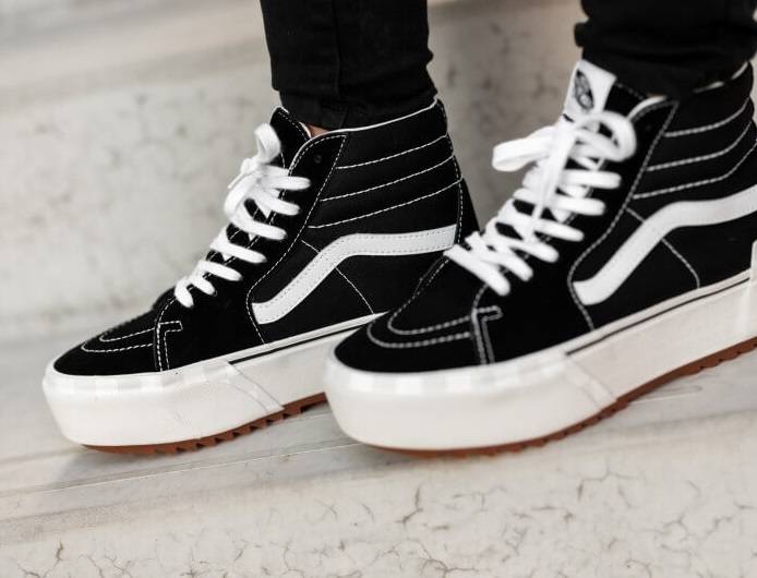 VANS SK8 HIGH STACKED (CANVAS) WOMENS SHOES