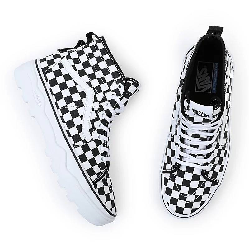 VANS SENTRY SK8 HIGH CHECKERBOARD WOMENS SHOES