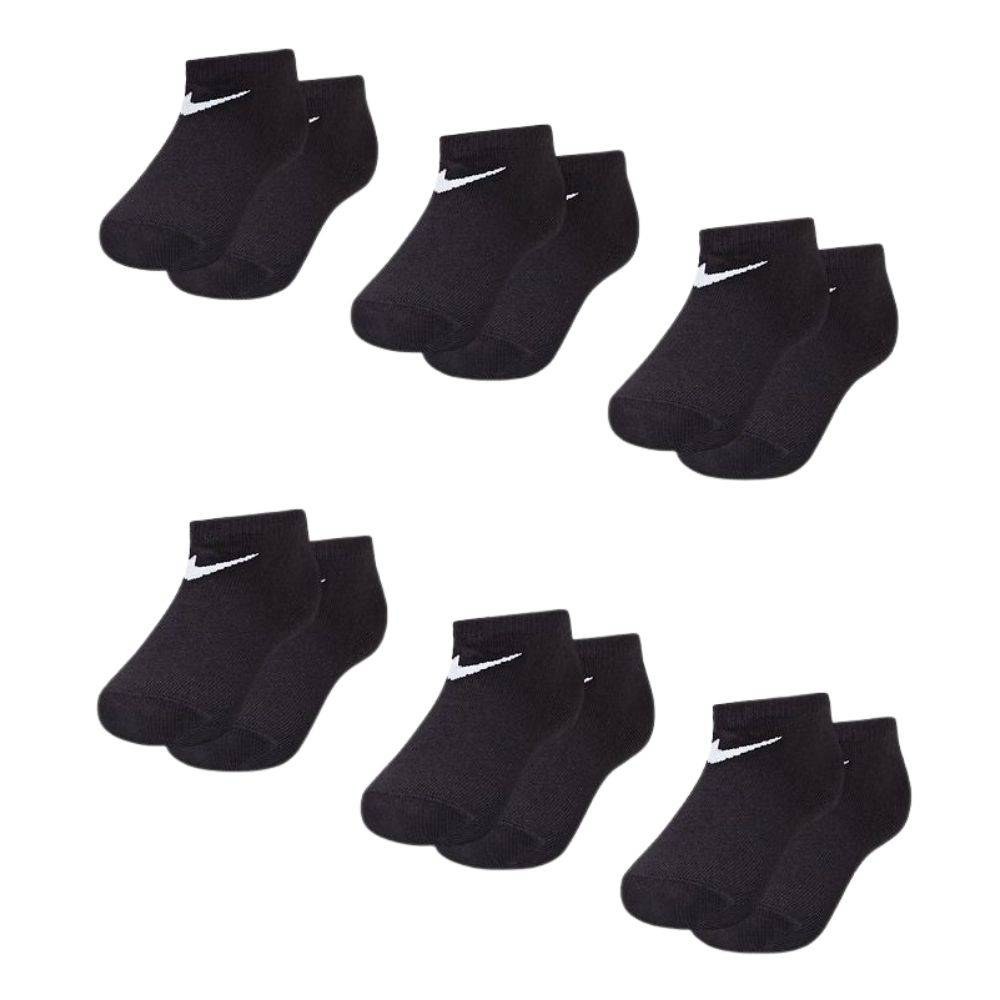 NIKE KIDS BASIC PACK NO SHOW  6-PAIRS SOCKS