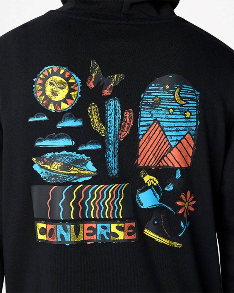 CONVERSE DAYDREAM PULLOVER GRAPHIC HOODIE