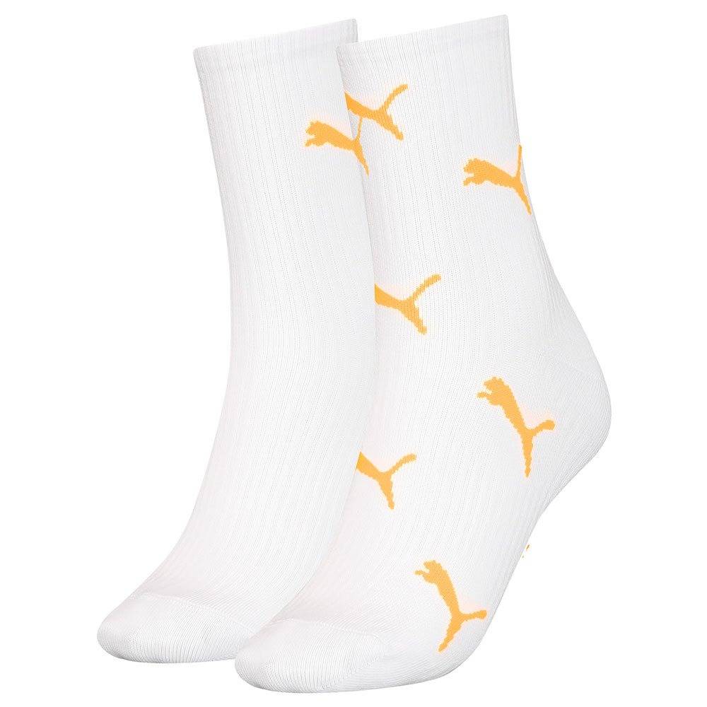 PUMA WOMEN CAT LOGO 2 PAIRS SOCKS 701219818 004 HERO