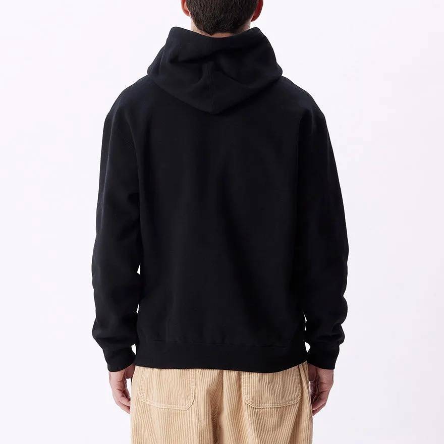 OBEY LOWER CASE MINI BOX HOOD SPECIALTY FLEECE