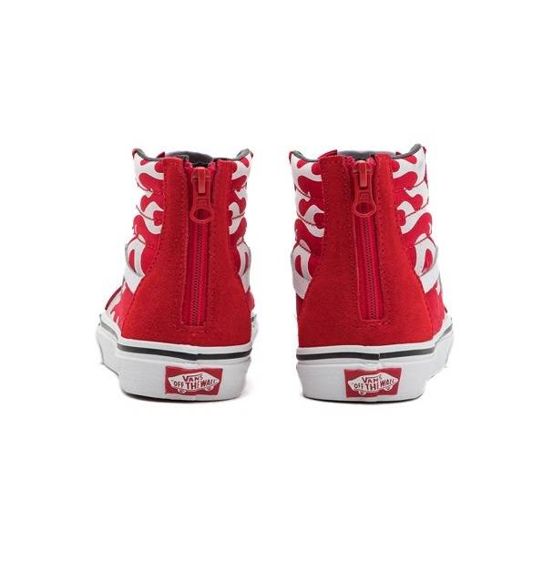 VANS JUNIOR SK8-HI ZIP (FLAME RACING)