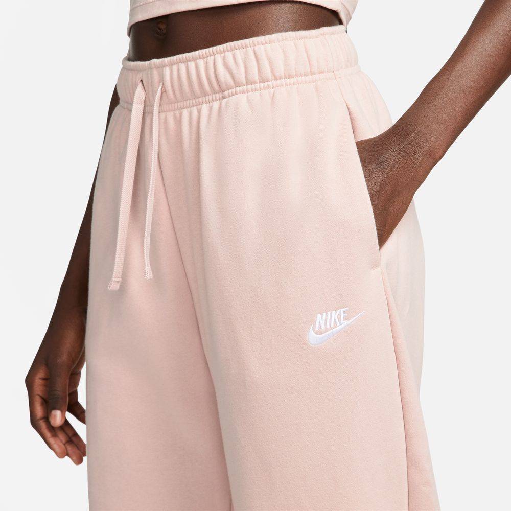 NIKE NSW WOMENS MID-RISE FLEECE TRACK PANT