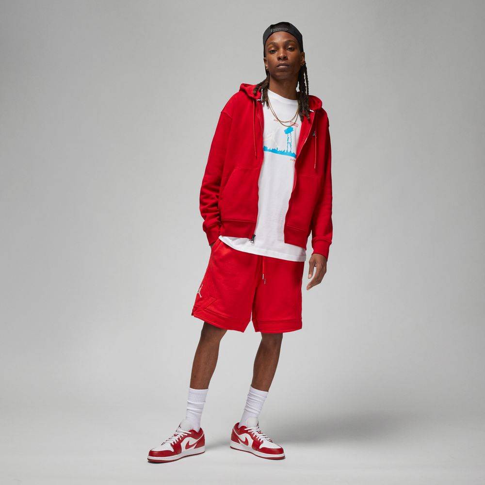 NIKE JORDAN ESSENTIALS FLEECE FULL-ZIP HOODIE