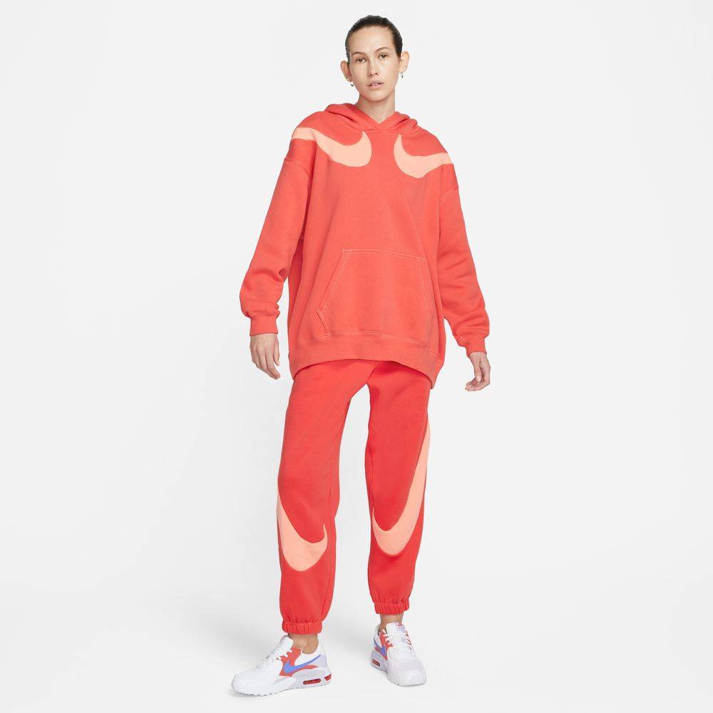 NIKE WOMENS SWOOSH MID-RISE FLEECE JOGGER