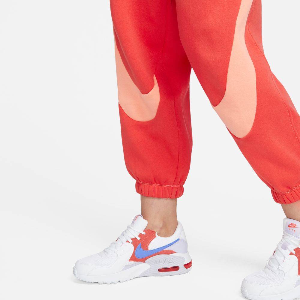 NIKE WOMENS SWOOSH MID-RISE FLEECE JOGGER