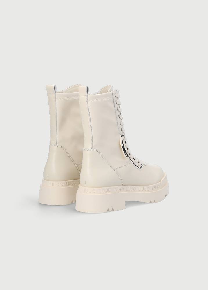 LIU JO LOVE 22 - COMBAT BOOTS WITH ZIP