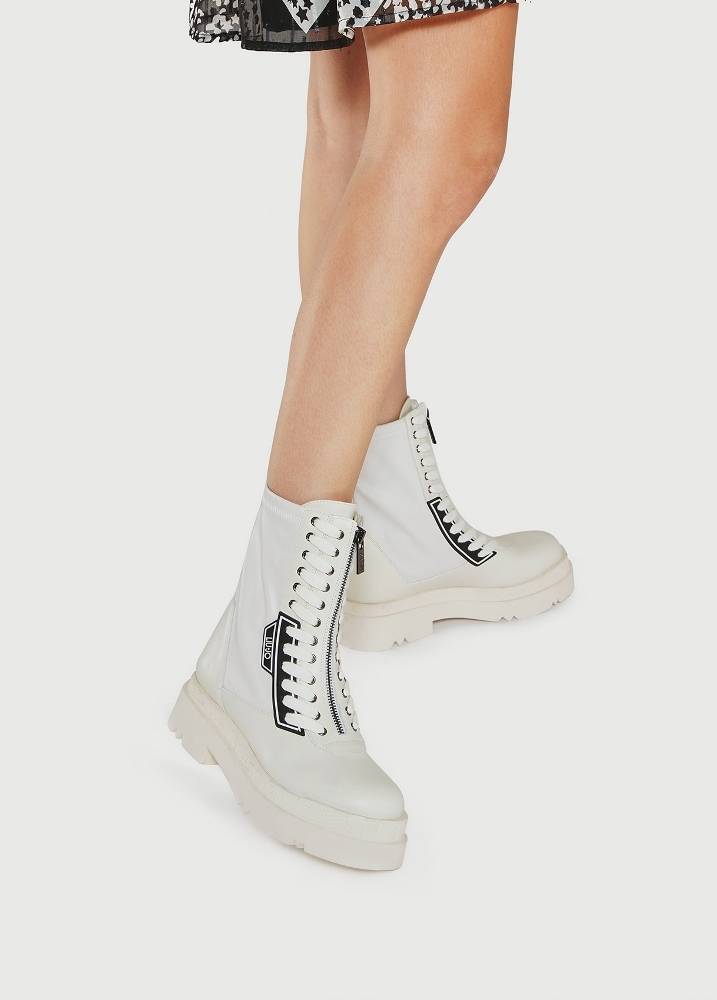 LIU JO LOVE 22 - COMBAT BOOTS WITH ZIP