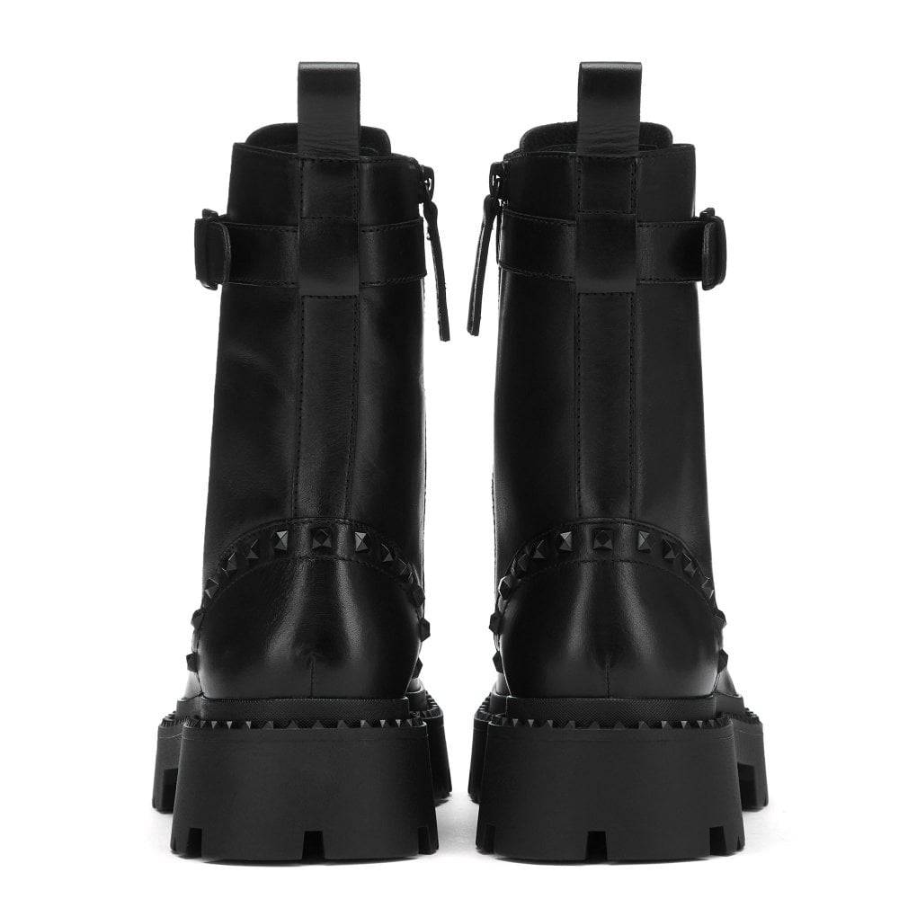 ASH GENA BIS LEATHER BIKER BOOTS