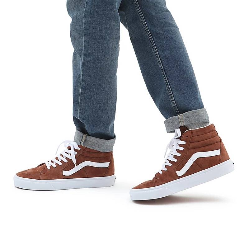 VANS SK8-HI PIG SUEDE SHOES