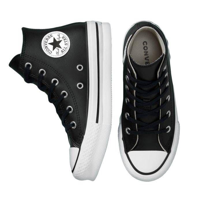 CONVERSE ALL STAR EVA LIFT LEATHER GIRL SHOES