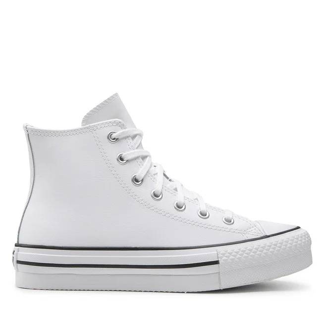 CONVERSE ALL STAR EVA LIFT LEATHER JR SHOES