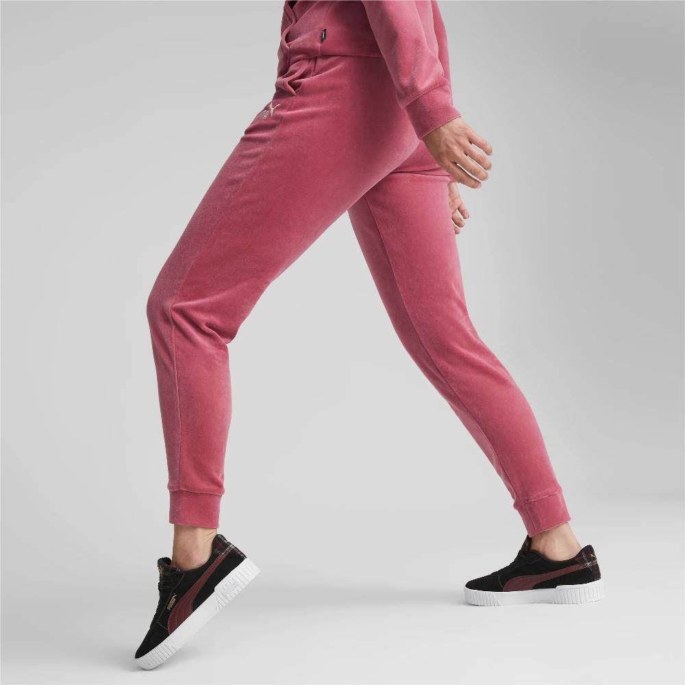 PUMA SSENTIALS+ VELOUR WOMENS PANT