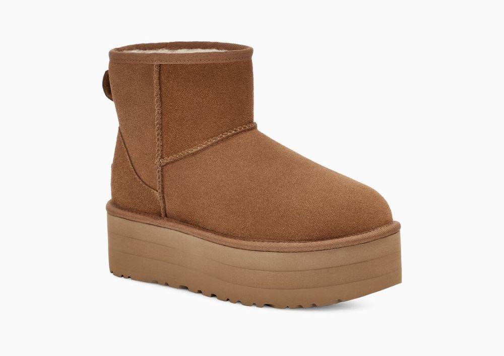 UGG CLASSIC MINI PLATFORM WOMENS BOOT