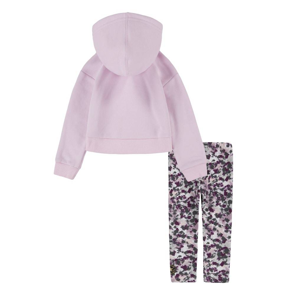 CONVERSE INFANT GIRLS PRINTED HOODIE & LEGGING SET