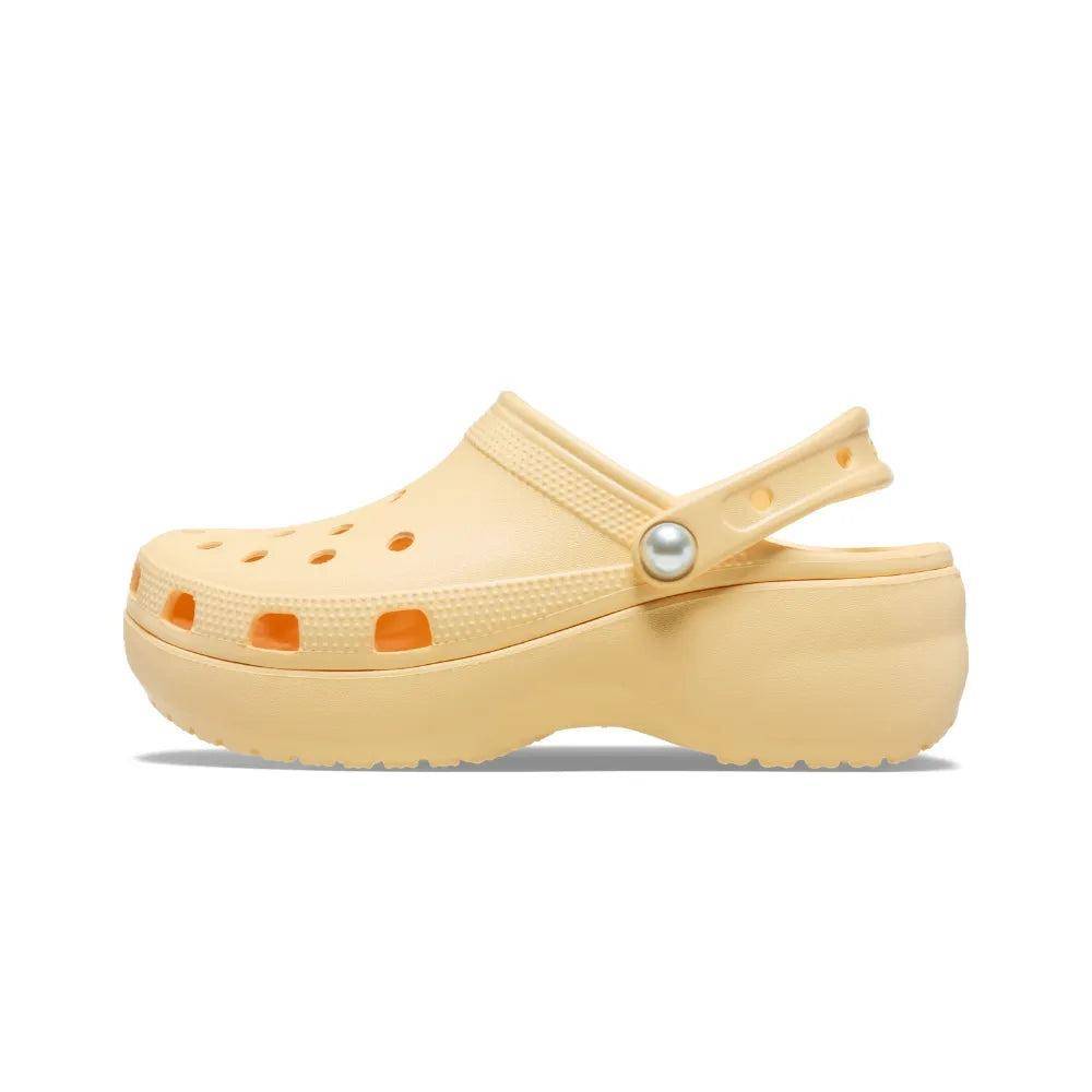 CROCS CLASSIC PLATFORM PEARL CLOG