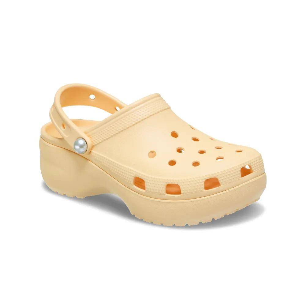 CROCS CLASSIC PLATFORM PEARL CLOG