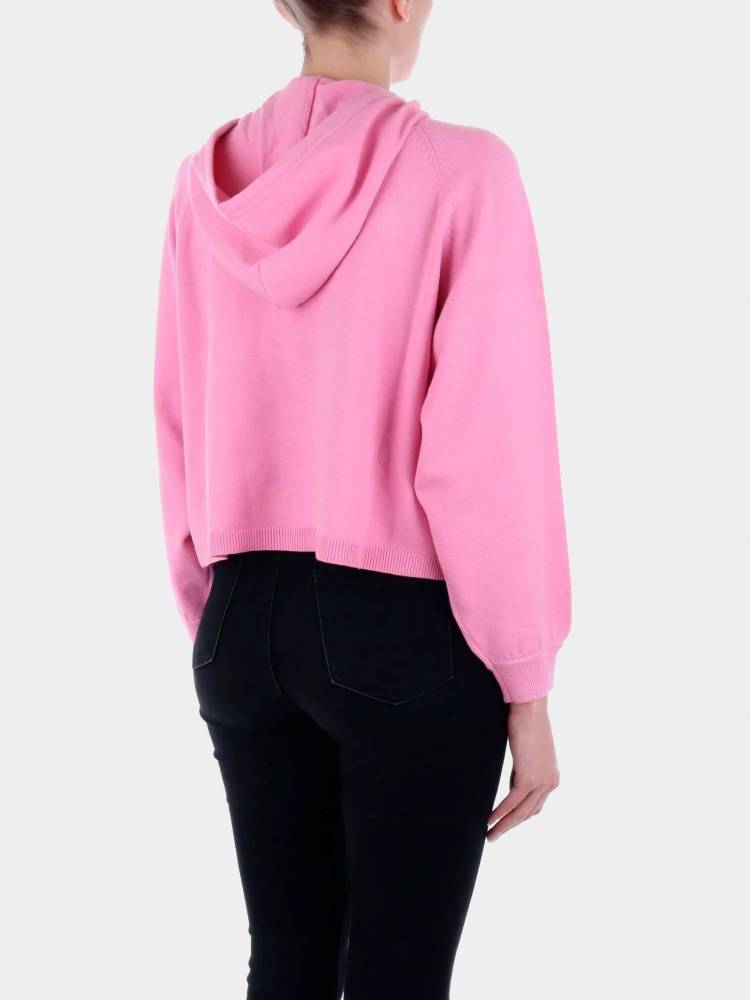 LIU JO LOGO KNITTED SWEATSHIRT
