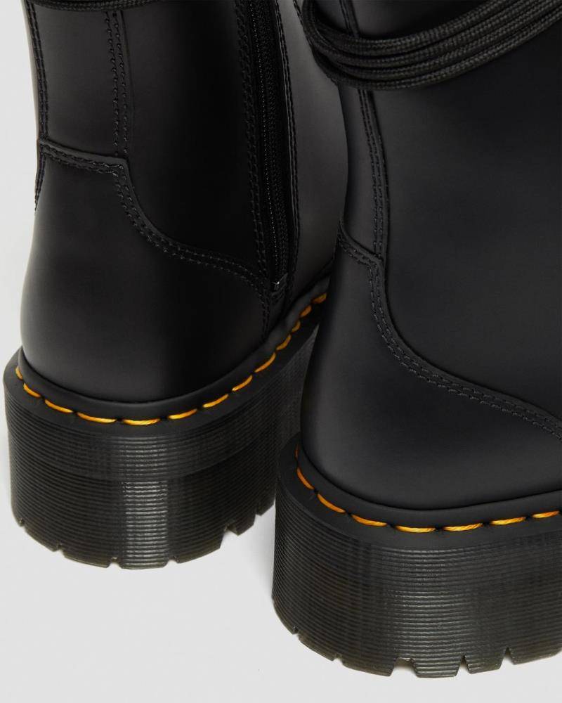 DR. MARTENS JARRICK SMOOTH PLATFORM BOOTS
