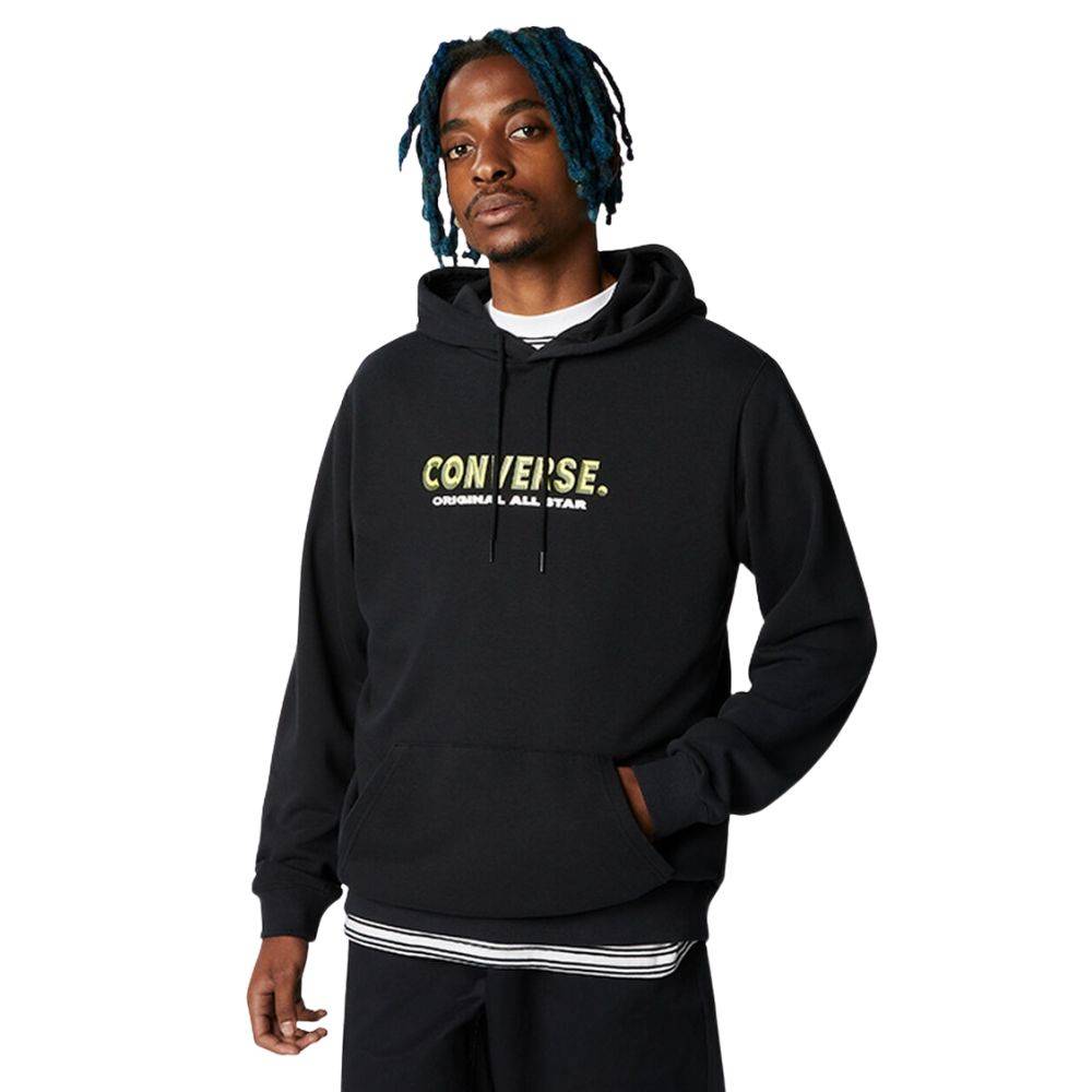 CONVERSE BOLD WORD PULLOVER HOODIE