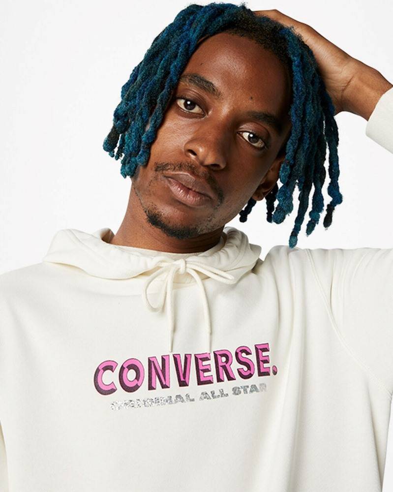 CONVERSE BOLD WORD PULLOVER HOODIE