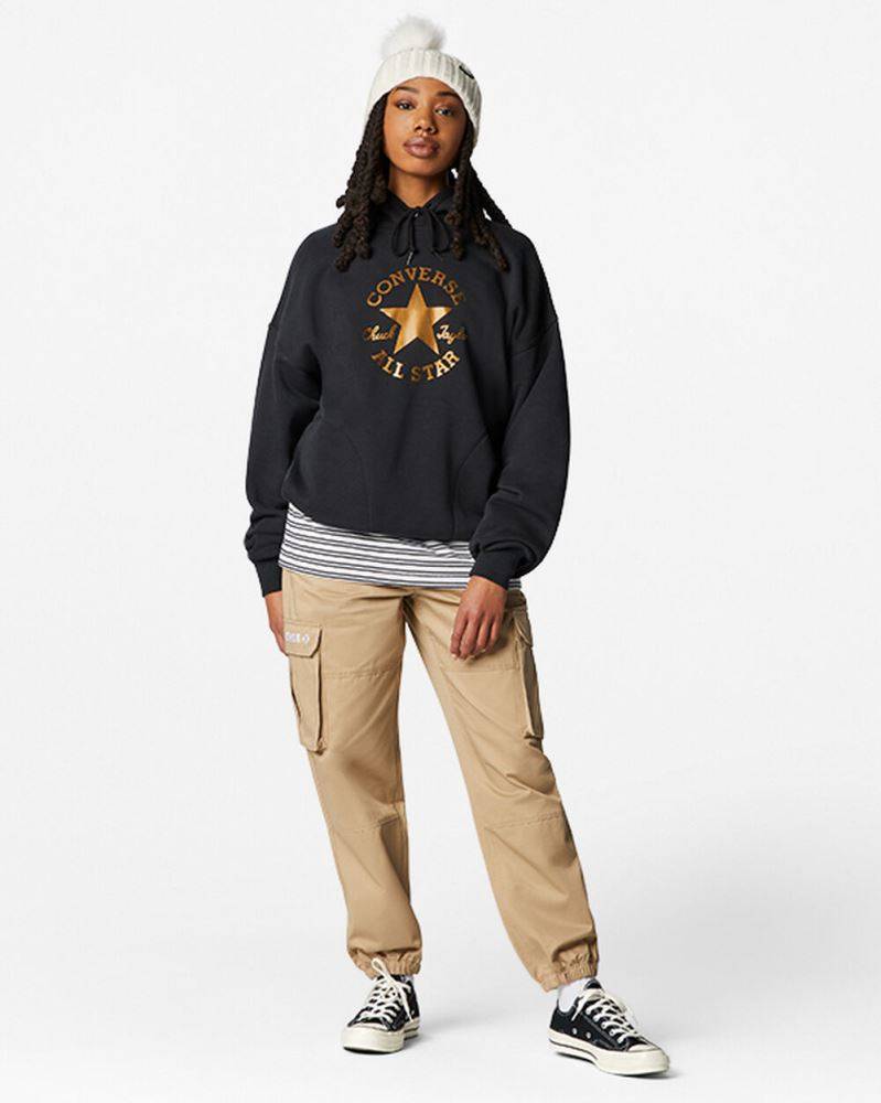 CONVERSE PATCH PULLOVER HOODIE