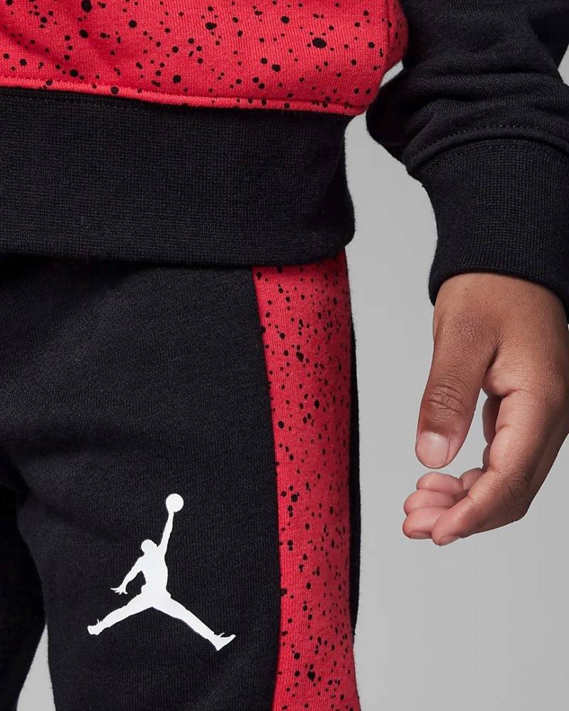 NIKE JORDAN LITTLE KIDS SPECKLE FZ HOODIE SET