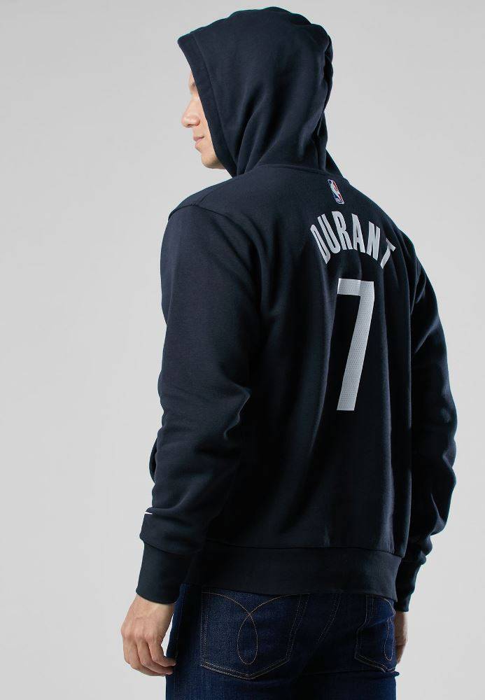NIKE NBA BROOKLYN NETS ESSENTIALS FLEECE HOODIE