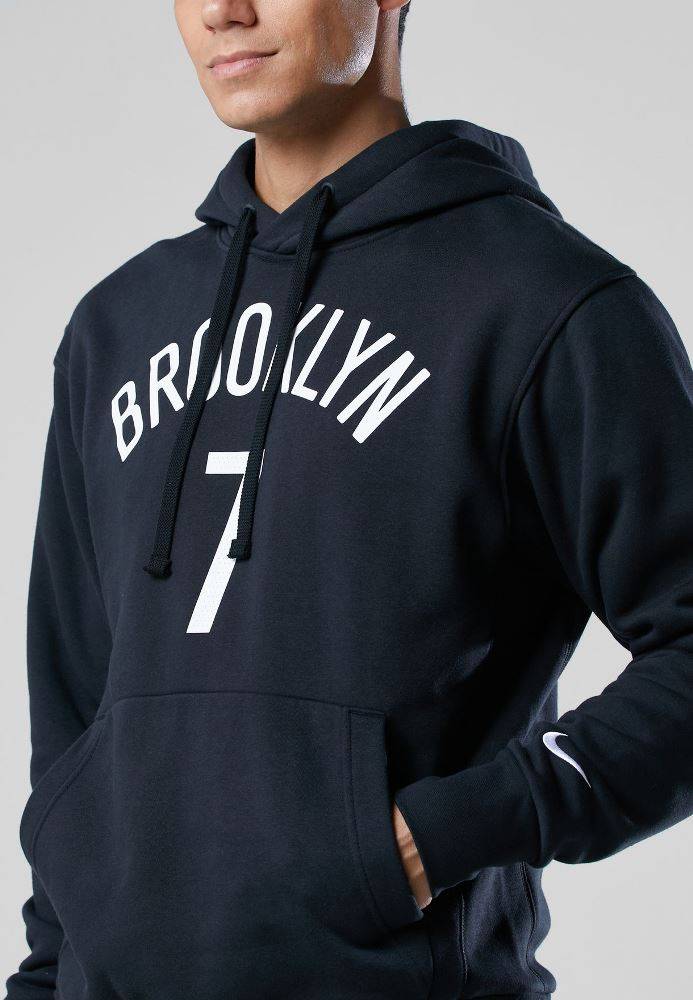 NIKE NBA BROOKLYN NETS ESSENTIALS FLEECE HOODIE