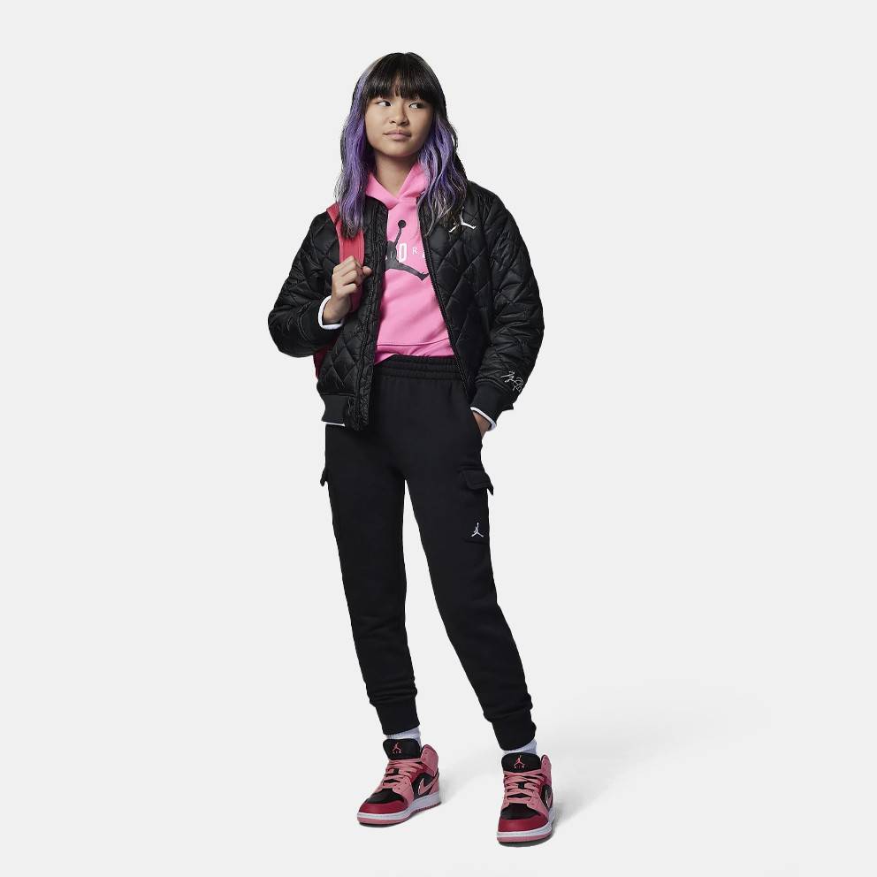 NIKE JORDAN GIRLS JUMPMAN SUSTAINABLE HOODIE