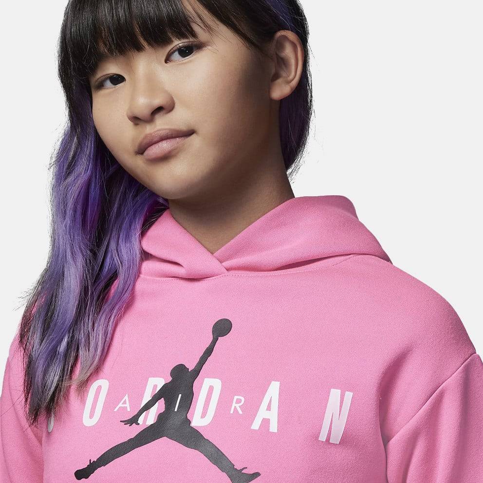 NIKE JORDAN GIRLS JUMPMAN SUSTAINABLE HOODIE