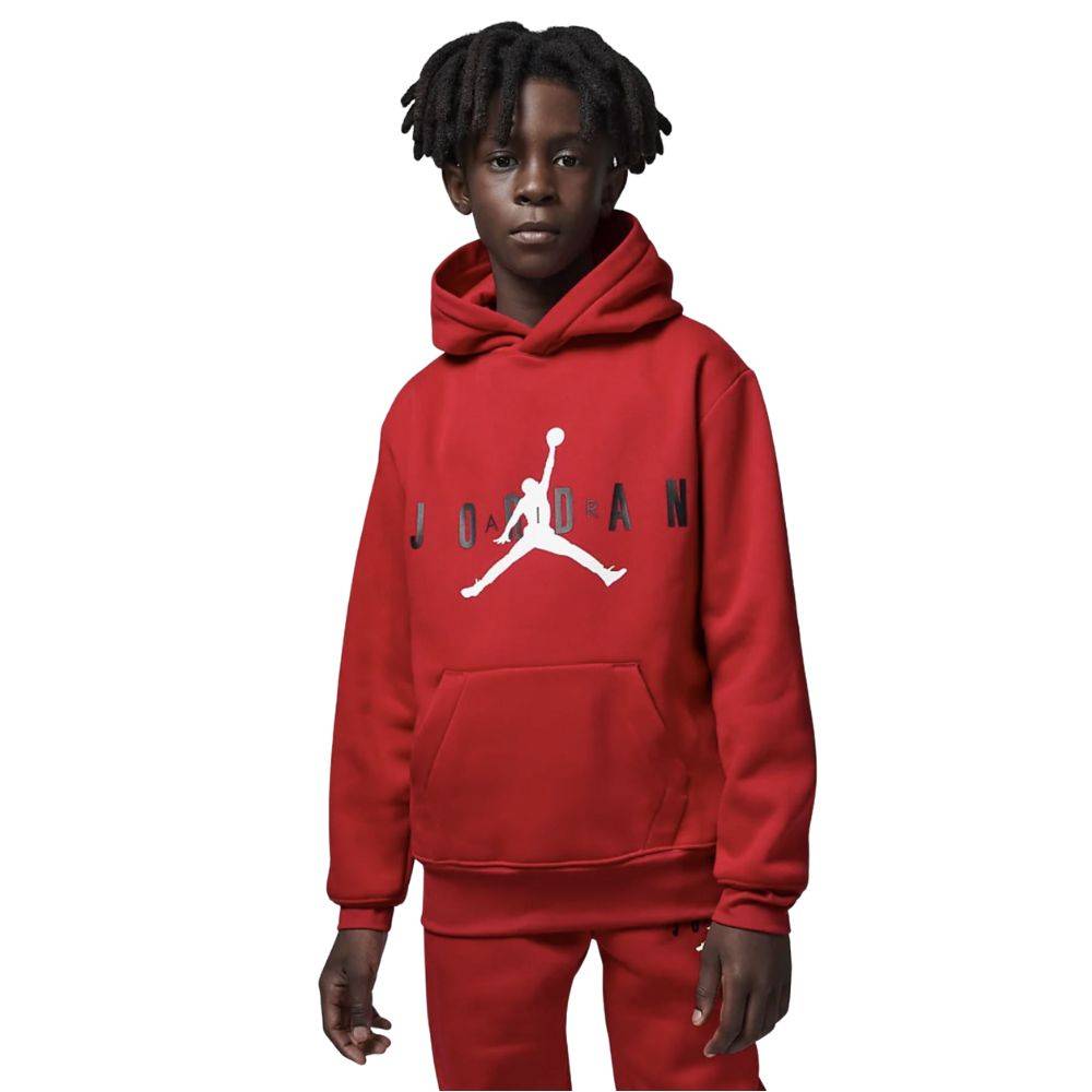 NIKE JORDAN BIG KIDS JUMPMAN SUSTAINABLE PULLOVER