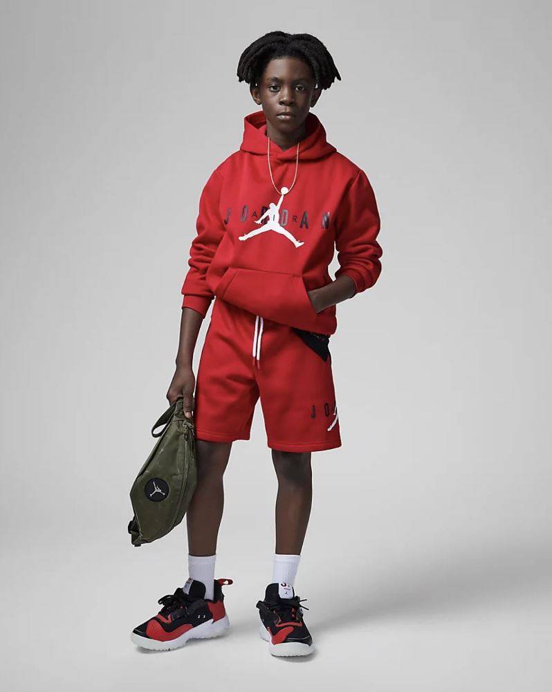 NIKE JORDAN BIG KIDS JUMPMAN SUSTAINABLE SHORT