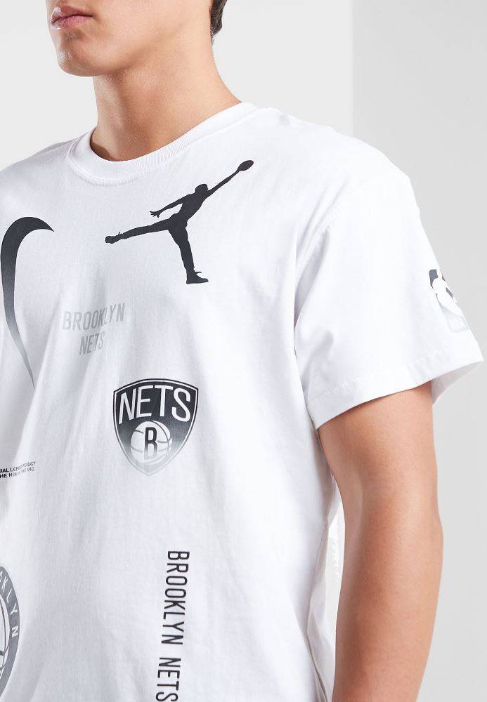 NIKE NBA BROOKLYN NETS COURTSIDE MAX 90 TEE