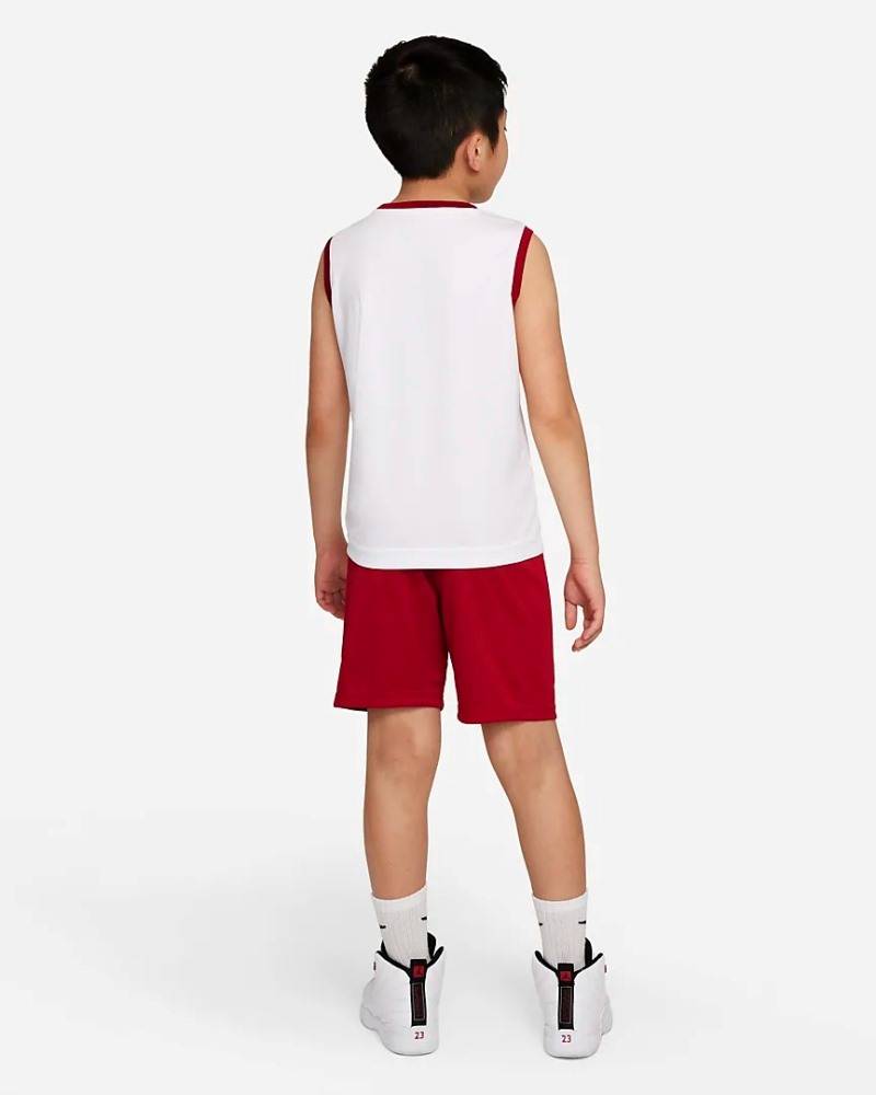 NIKE JORDAN LITTLE BOYS MUSCLE SHIRT-SHORT SET