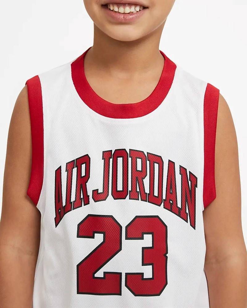 NIKE JORDAN LITTLE BOYS MUSCLE SHIRT-SHORT SET
