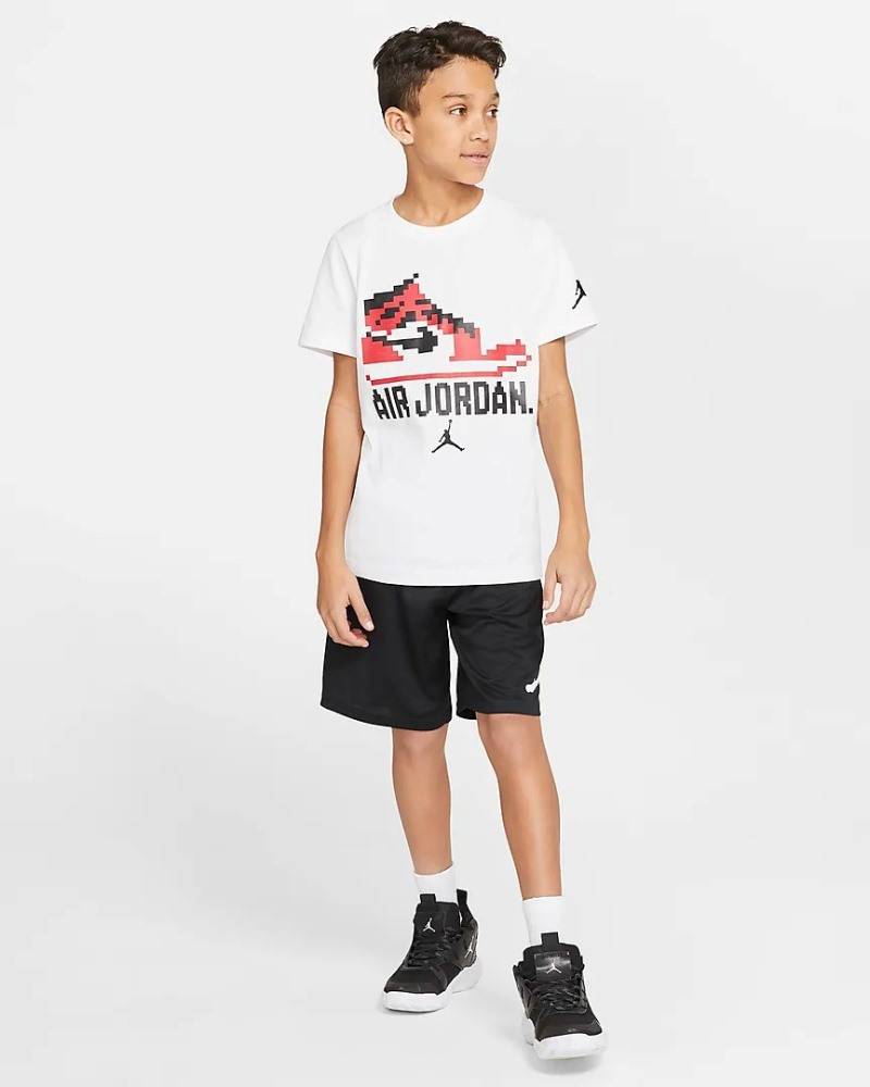 NIKE JORDAN BIG KIDS JUMPMAN WRAP MESH SHORT