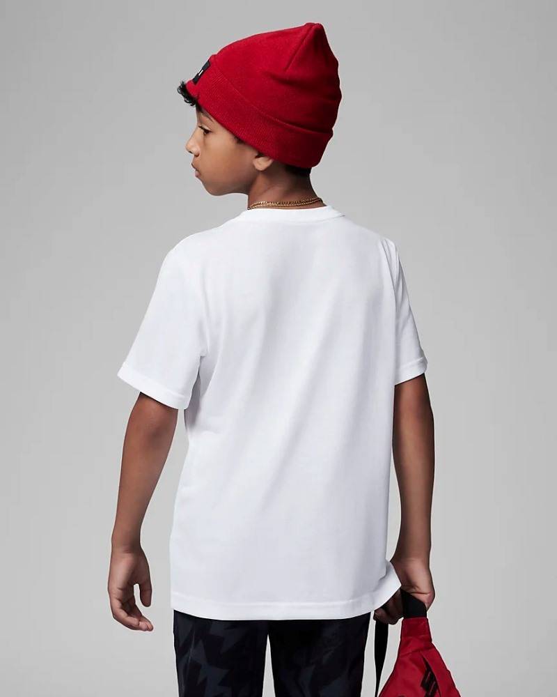 NIKE JORDAN BIG KIDS MJ HYBRID SUSTAINABLE SS TEE