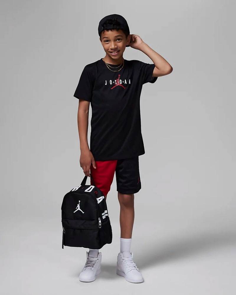 NIKE JORDAN BIG KIDS MJ HYBRID SUSTAINABLE SS TEE