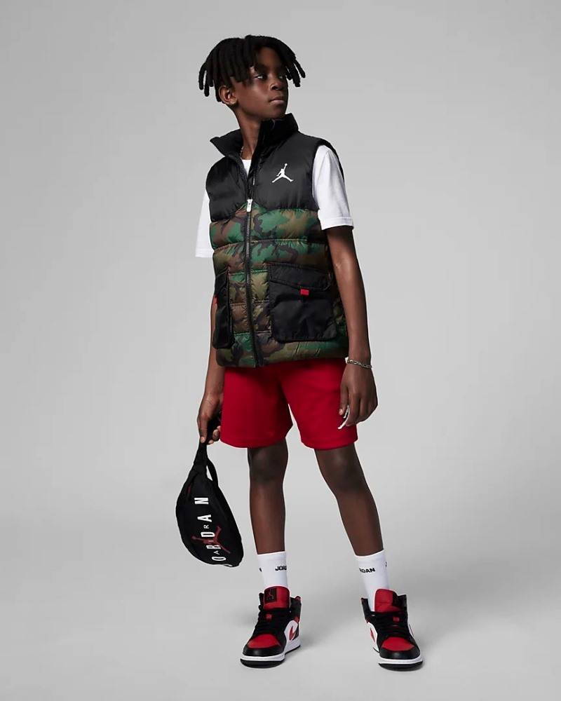 NIKE JORDAN YOUTH GYM 23 MESH SHORTS