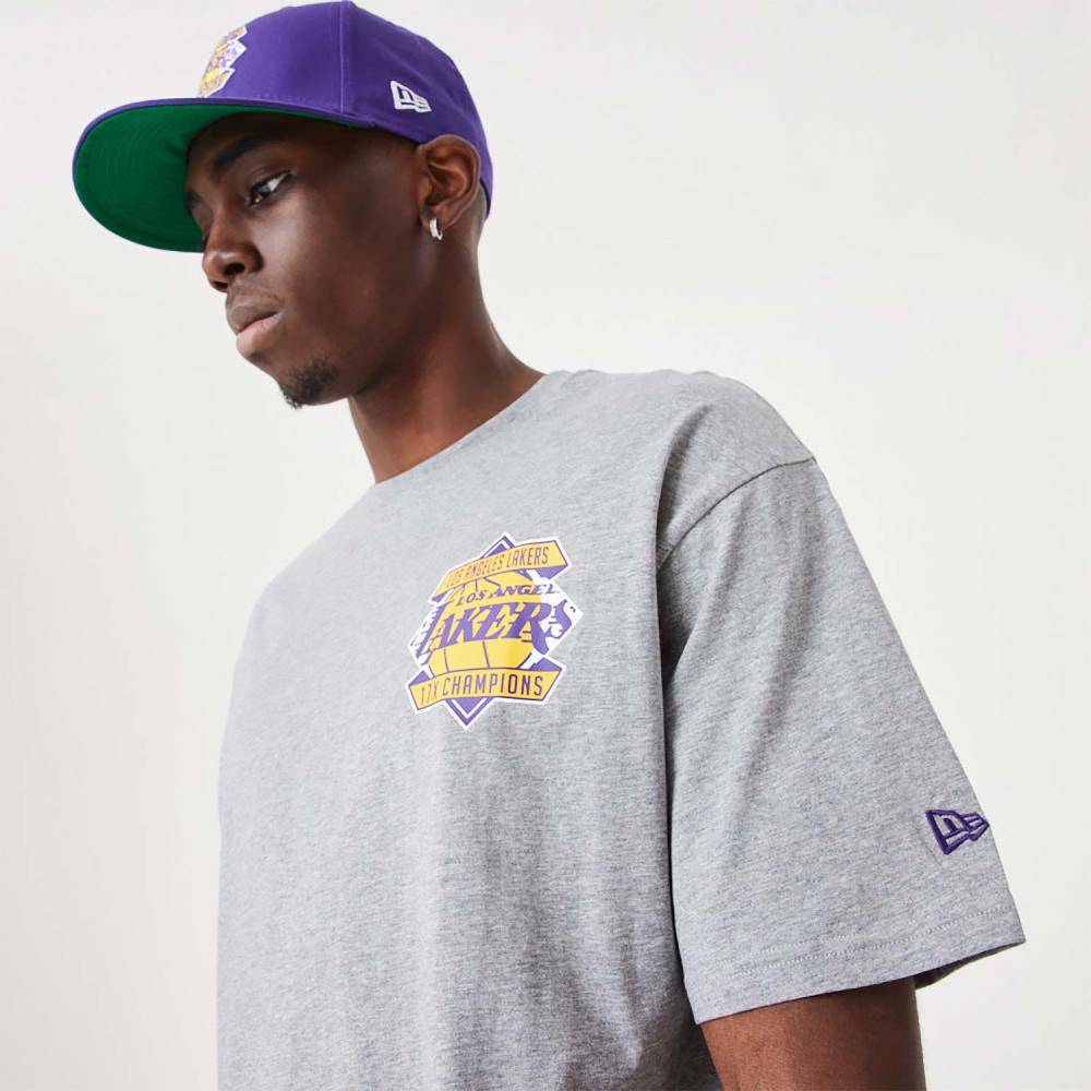 NEW ERA NBA LOS ANGELES LAKERS CHAMPIONSHIP OS TEE