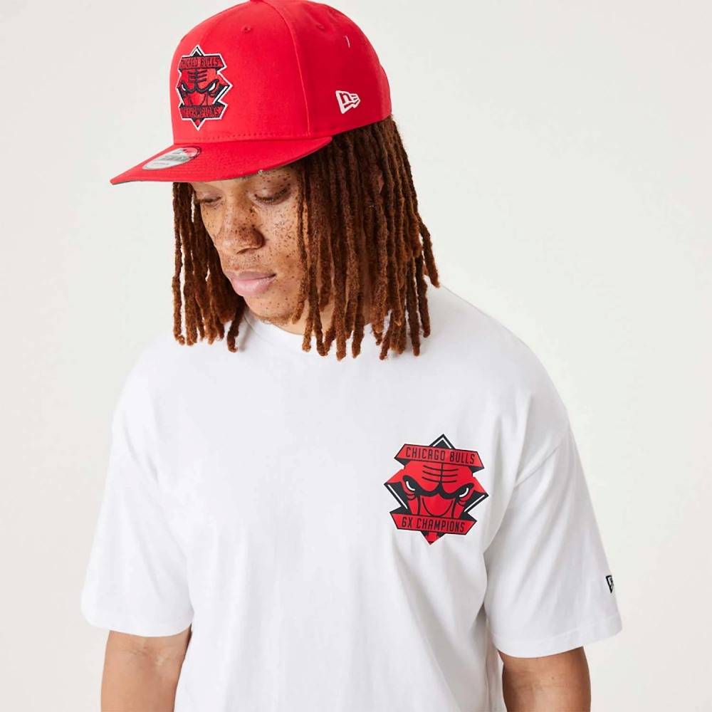 NEW ERA NBA CHICAGO BULLS CHAMPIONSHIP OS TEE