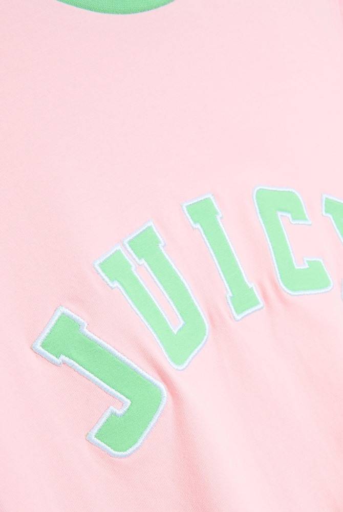 JUICY COUTURE COLLEGIATE RINGER T-SHIRT