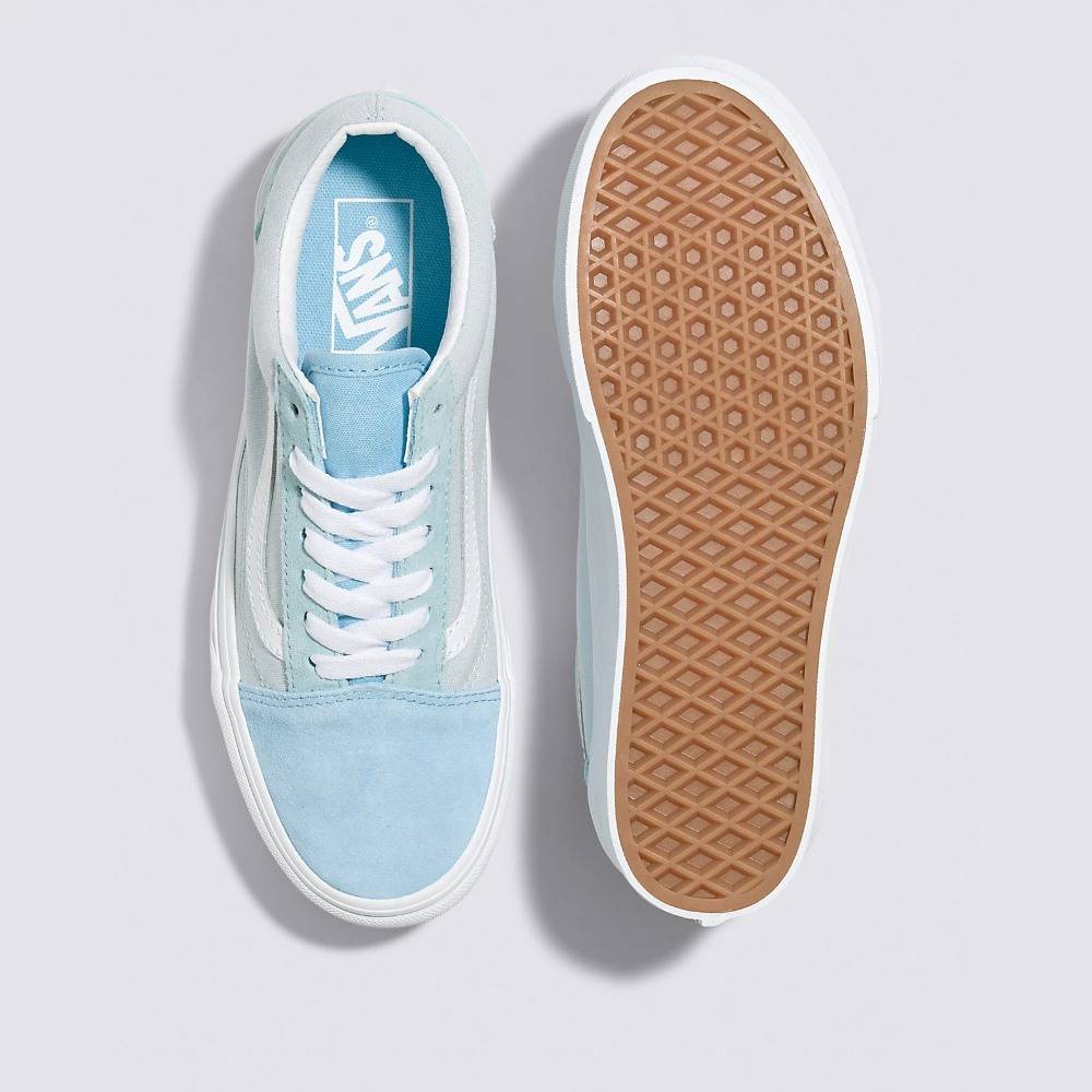 VANS COLOR BLOCK WOMENS OLD SKOOL PLATFORM