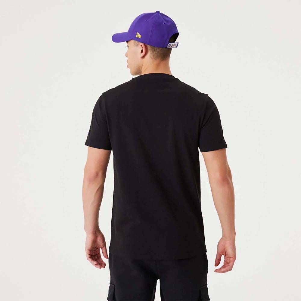 NEW ERA LOS ANGELES LAKERS NBA SCRIPT TEE