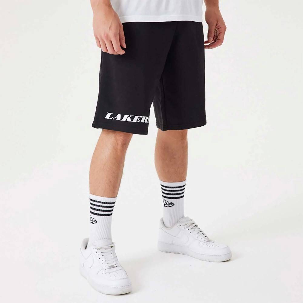 NEW ERA LOS ANGELES LAKERS NBA WORDMARKS SHORTS